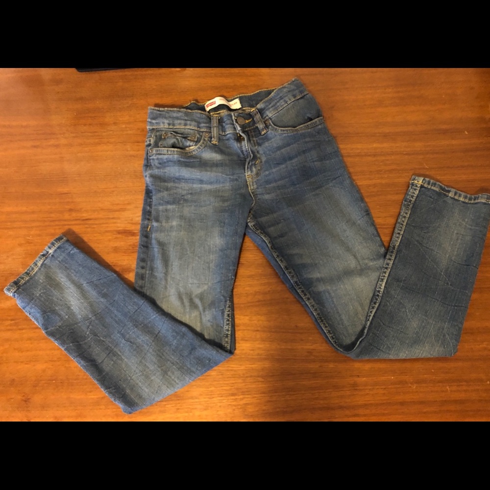 Levi’s 502 Tapered Leg “Washed Up” Boys 8 R